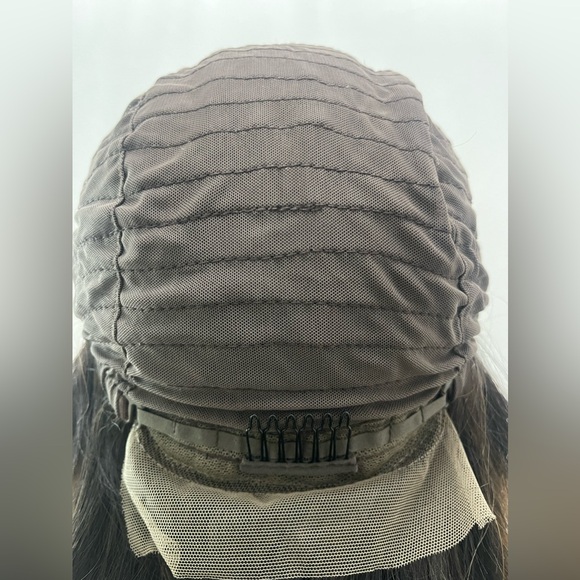 12” Ombré T1B/4 Brown, Bob Cut Lacefront Wig - Picture 8 of 13